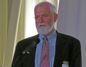 Dr. William Foege, credited with eradicating smallpox.